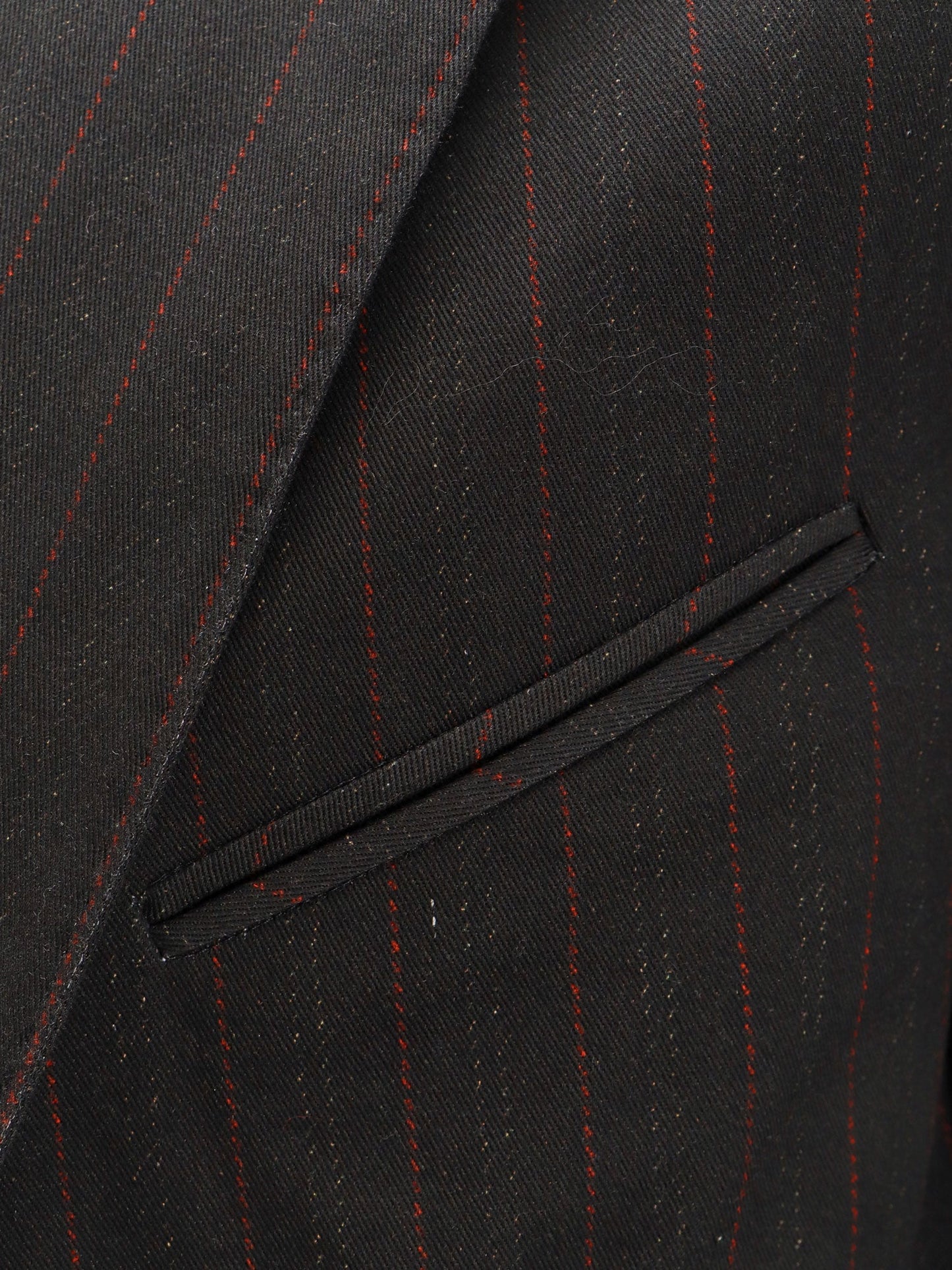 Maison Margiela Cotton Blazer With Pinstriped Motif