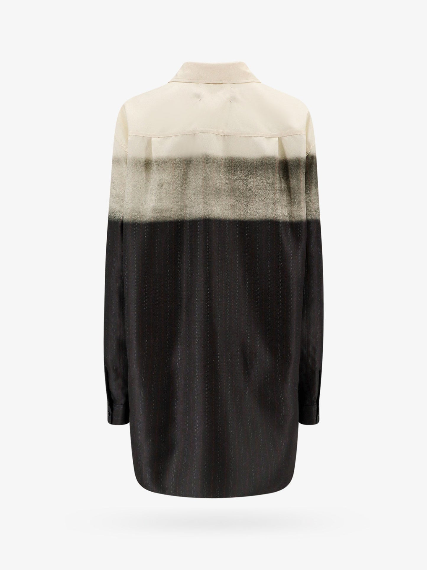 Maison Margiela Oversize Shirt With Multicolor Print