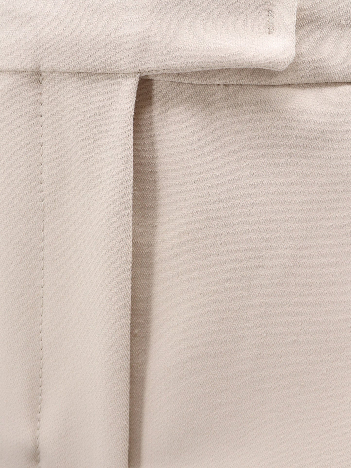 'S Max Mara Viscose And Cotton Trouser