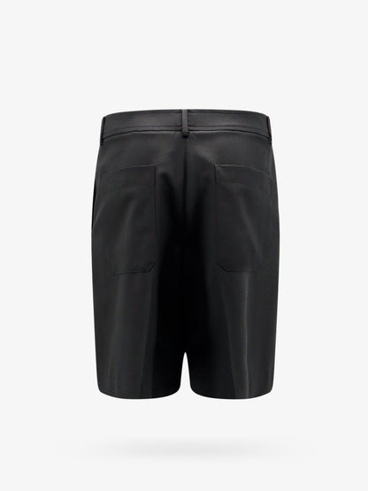 Valentino Virgin Wool Bermuda Shorts With Frontal Pinces