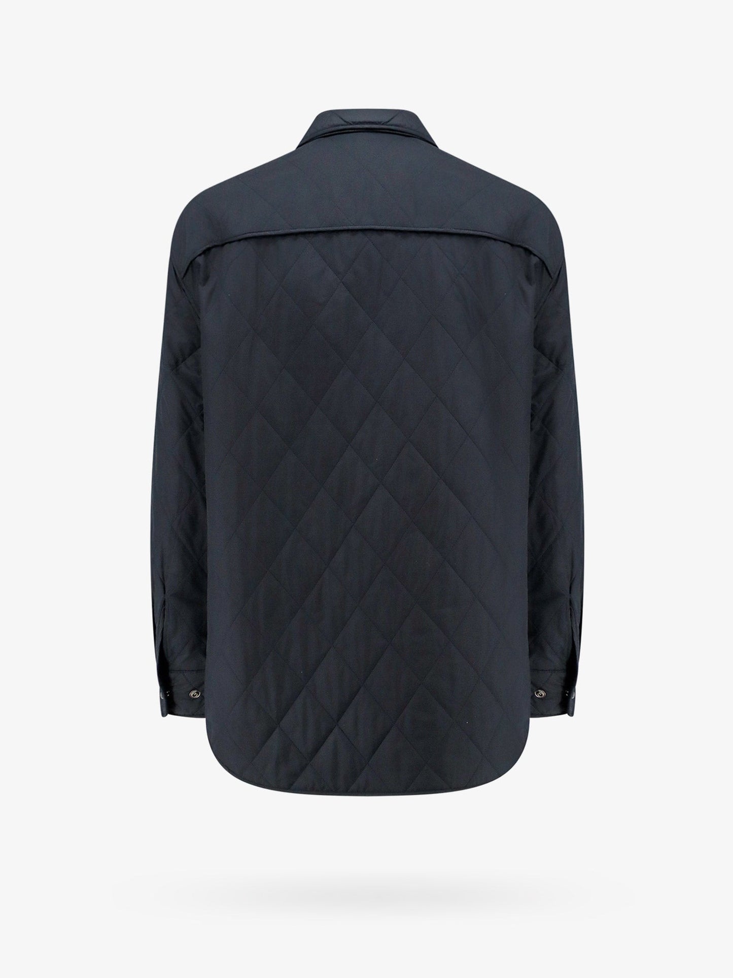 Valentino Padded And Quilted Nylon Jacket With Iconic Studs