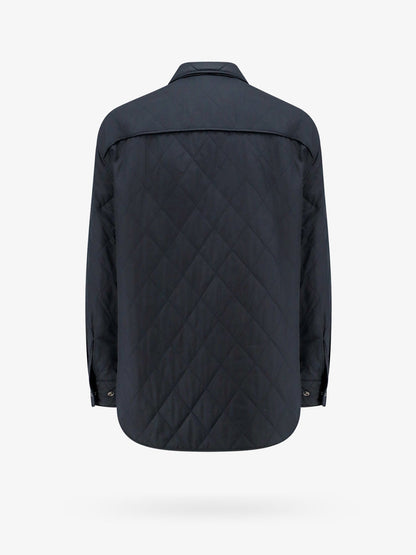 Valentino Padded And Quilted Nylon Jacket With Iconic Studs