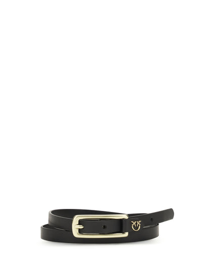PINKO Slim leather Belt