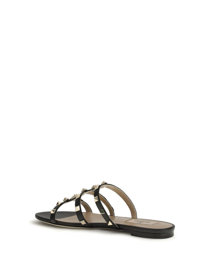 VALENTINO GARAVANI Rockstud slider Sandal
