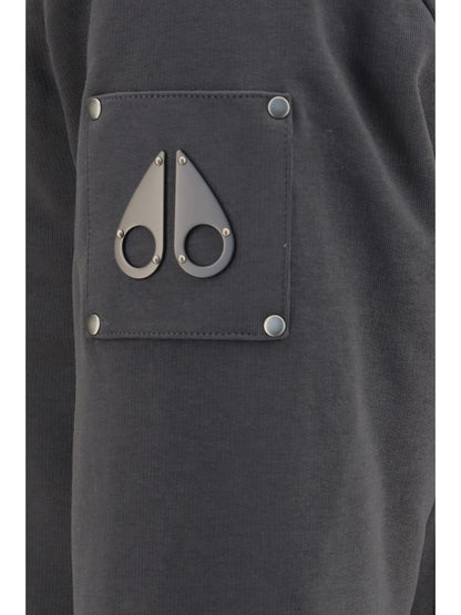 Moose Knuckles Bunny Hooded Sweatshirt - Cement2