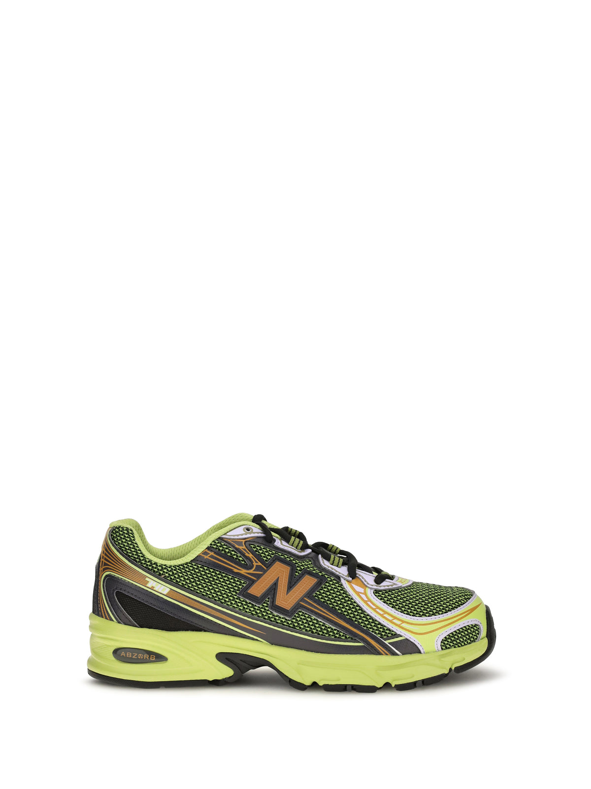 New Balance 740 Sneakers - Field Green - Black Cement