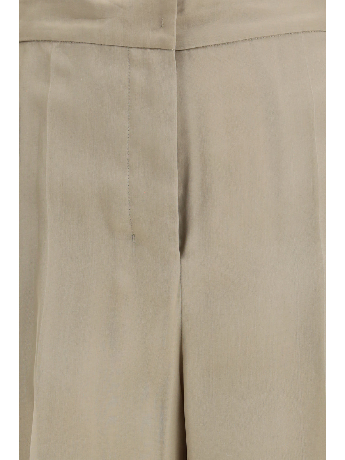 Max Mara Pianoforte Silk Pants - Sand