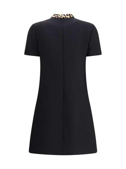 VALENTINO Crepe couture short Dress
