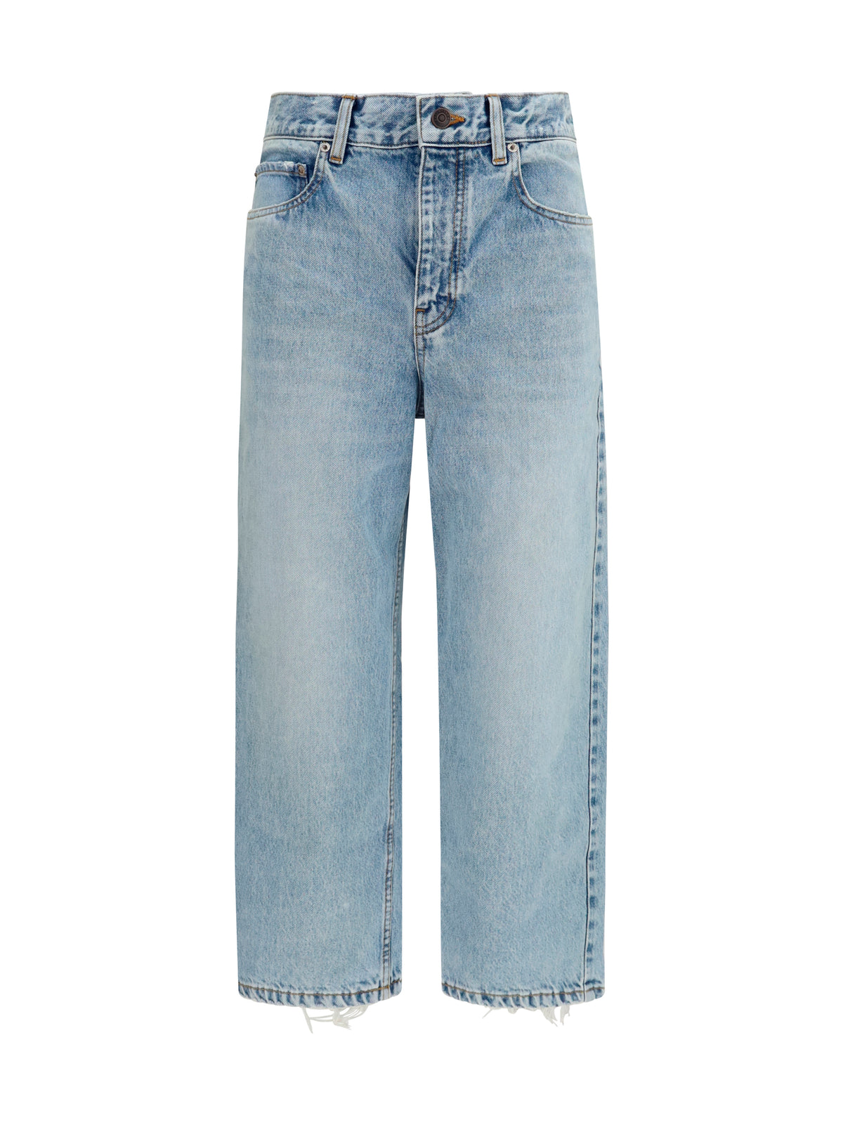 Balenciaga Jackie Capri Pants - Bleach Light Bleu