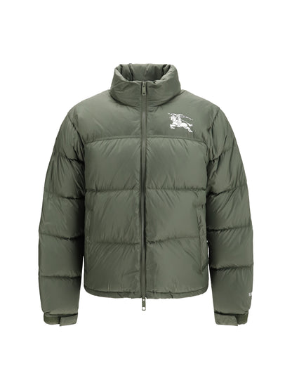 Burberry Highlands Down Jacket - Dark Sage Green