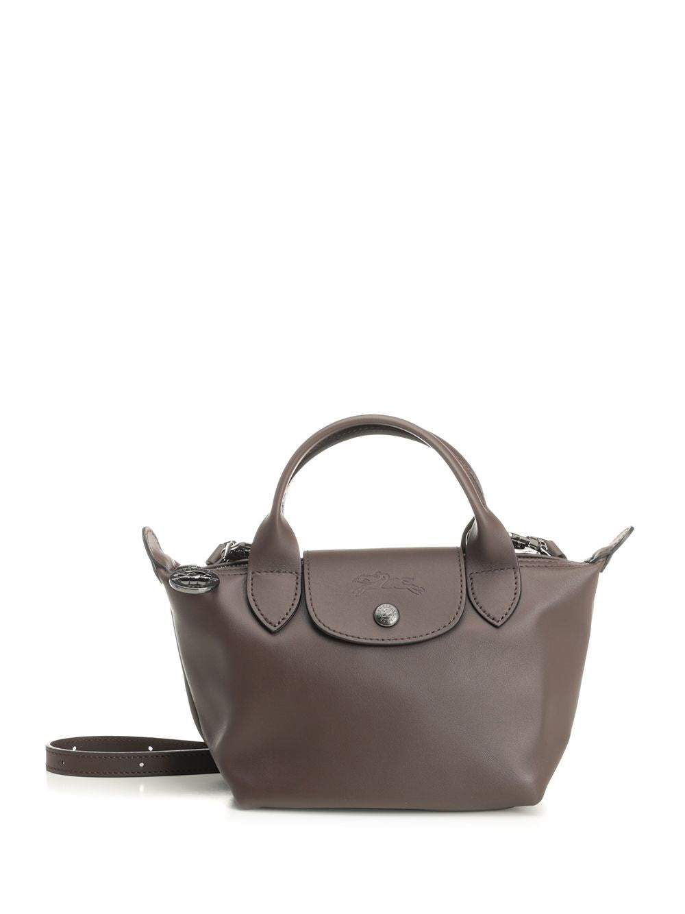 Longchamp Paris Le Pliage Xtra Xs Handle Bag - Brown