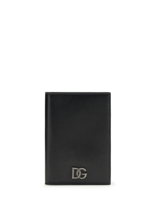 DOLCE & GABBANA Leather Passport Holder