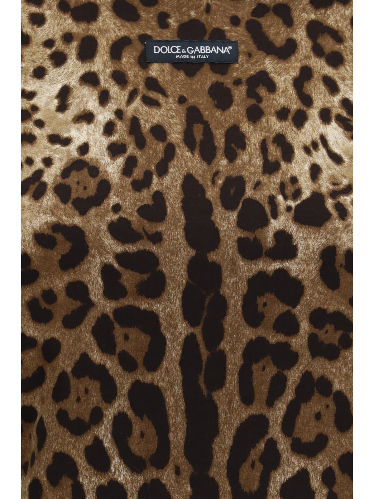 Dolce & Gabbana Leopard-print cropped T-shirt - Leo New