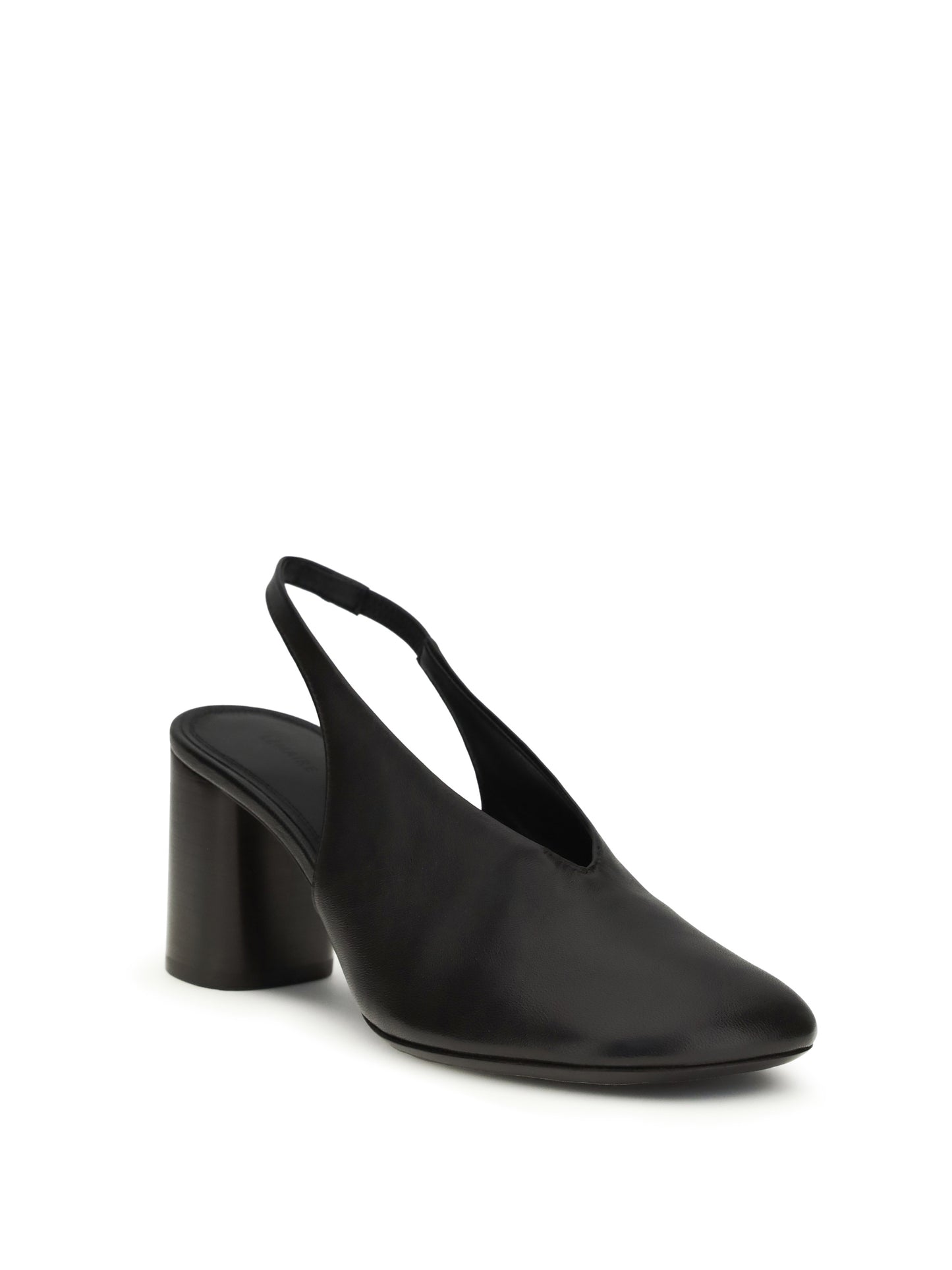 LEMAIRE Pumps with a back strap and square toe