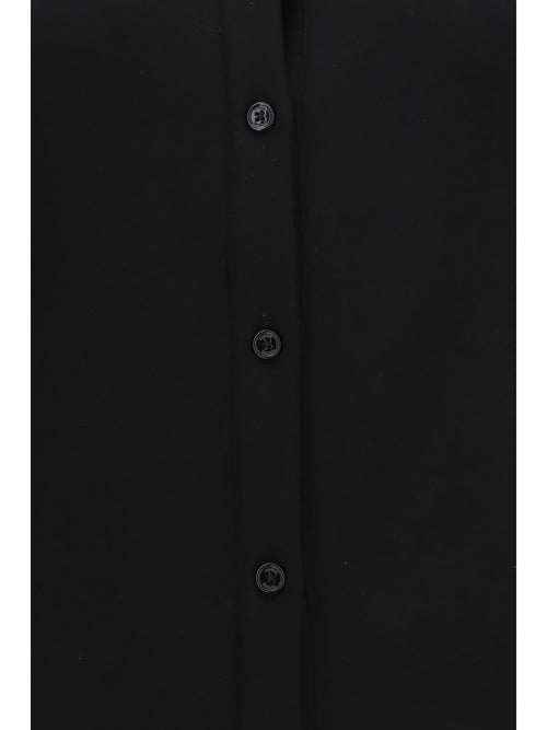 Toteme Viscose Shirt with high cuffs - Black