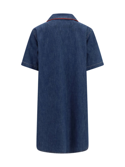 VALENTINO Chambray denim Dress