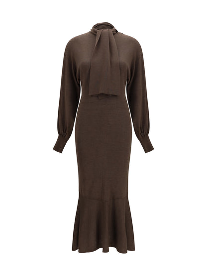 Jacquemus Losange knit Dress - Brown