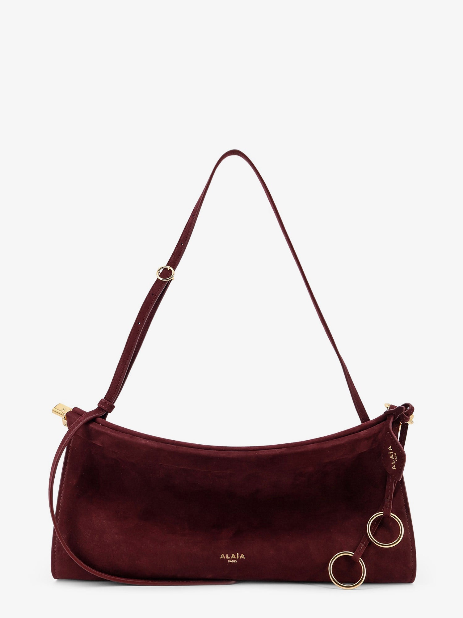 ショルダーバッグ・ポシェット Alaia East West Medium Suede Shoulder Bag ALAIA East West medium suede tote - Enny Monaco