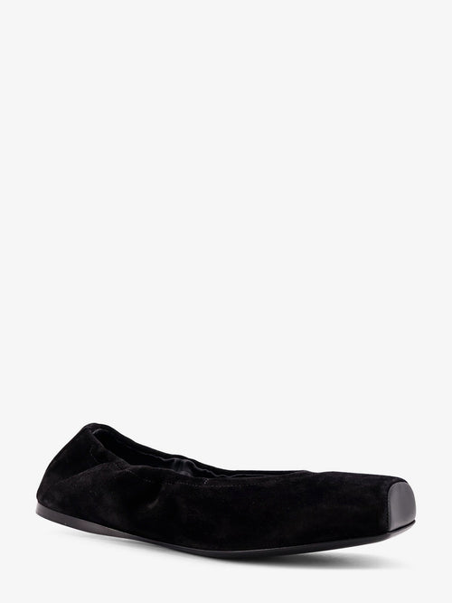 Alaia Ballet Flats suede ballerinas - Noir