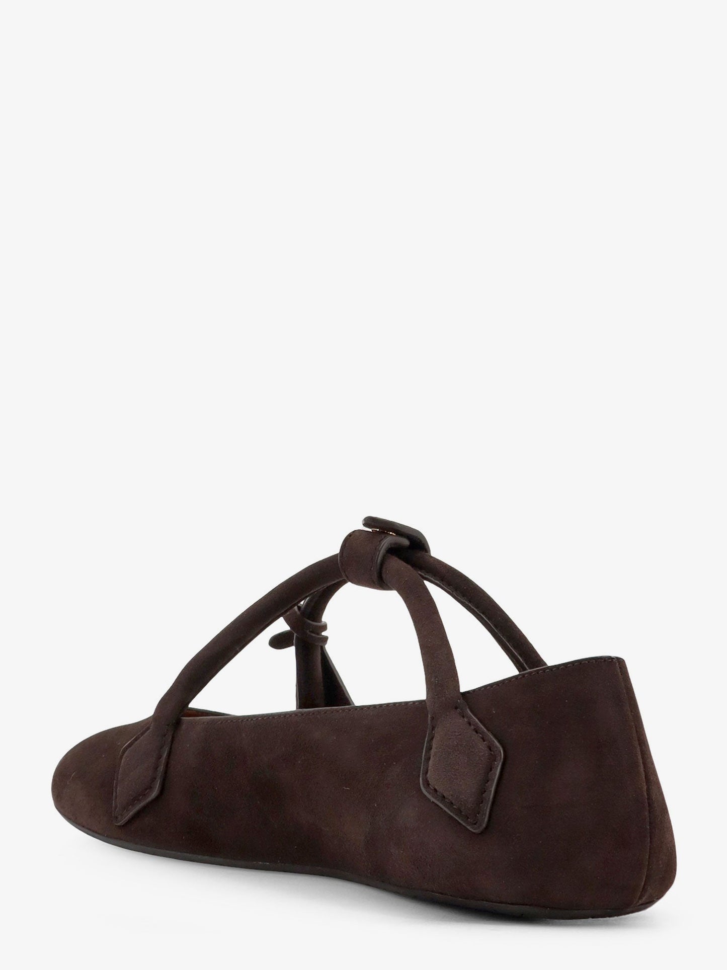 Alaia Le Teckel Suede Ballet Flats
