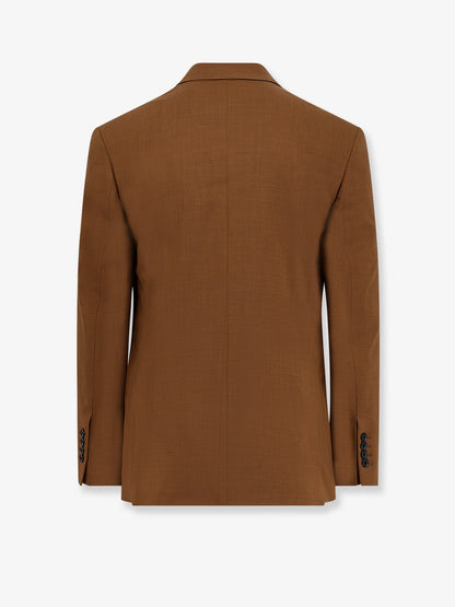 Ami Paris Double Breasted Virgin Wool Blazer