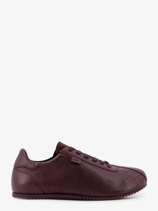 Ami Paris Leather Low Top Sneakers