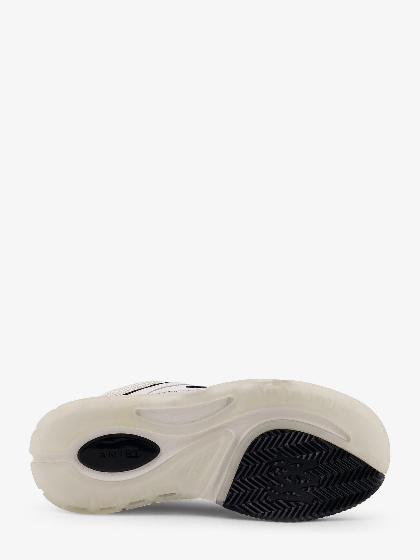 Amiri Ma 1 Leather Sneakers With Mesh Inserts
