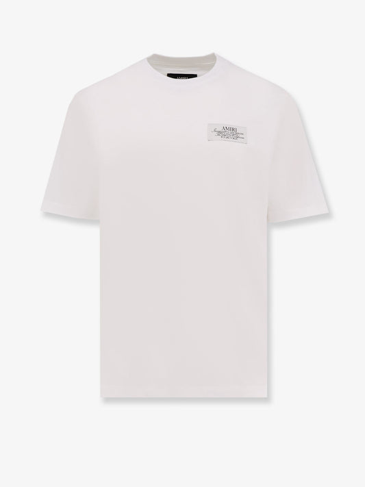 Amiri Cotton Logoed T Shirt