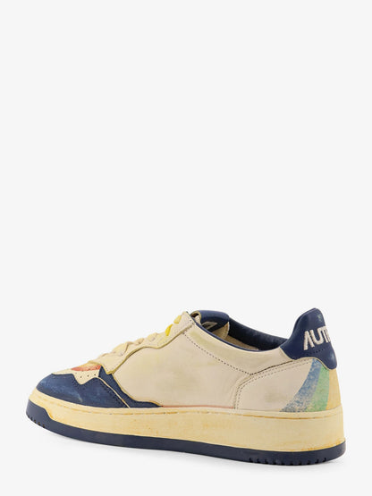 Autry Super Vintage Leather Low Top Sneakers