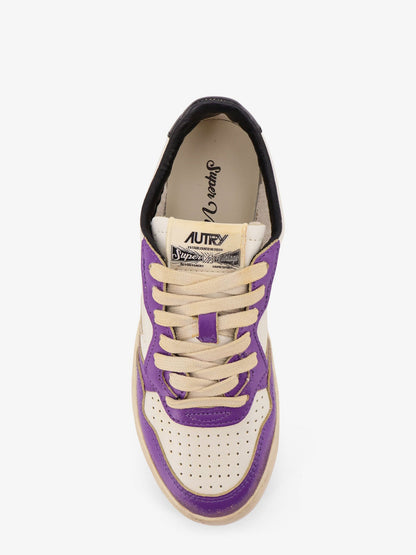 Autry Super Vintage Low Top Leather Sneakers