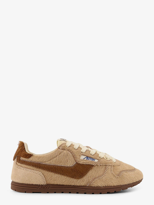 Autry Low Top Windspin Pony Skin Sneakers
