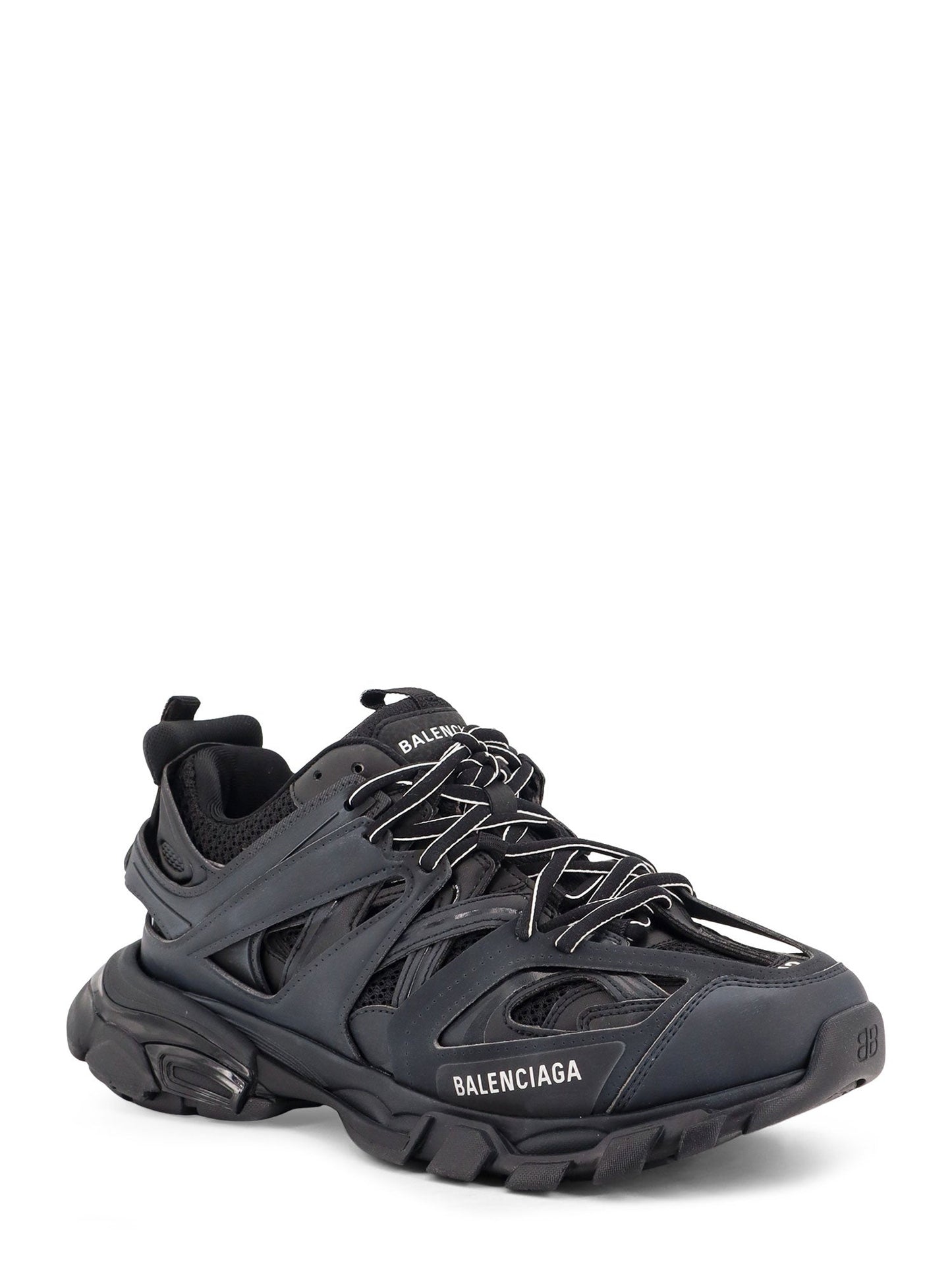 Balenciaga Mesh And Nylon Track Sneakers