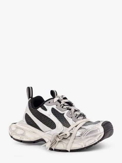 Balenciaga 3XL Gradient mesh sneakers with used effect - Grigio
