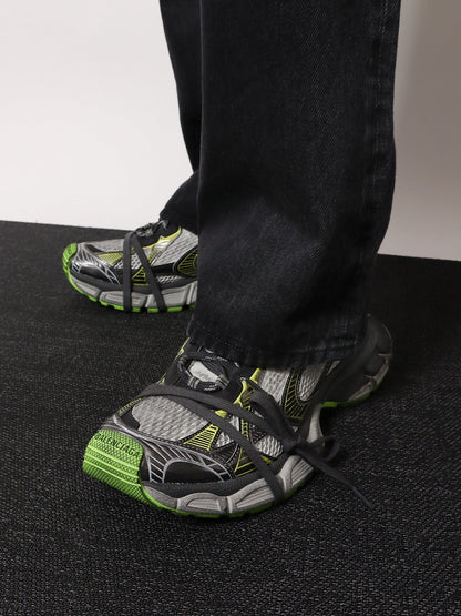 Balenciaga 3xl mesh and polyurethane sneakers - Grigio
