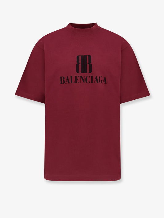 Balenciaga Cotton T Shirt With Logo