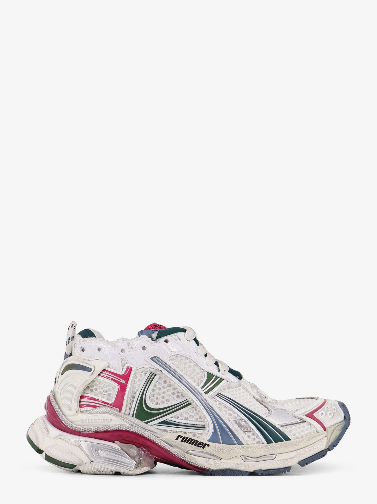 Balenciaga Runner Low Top Mesh Sneakers