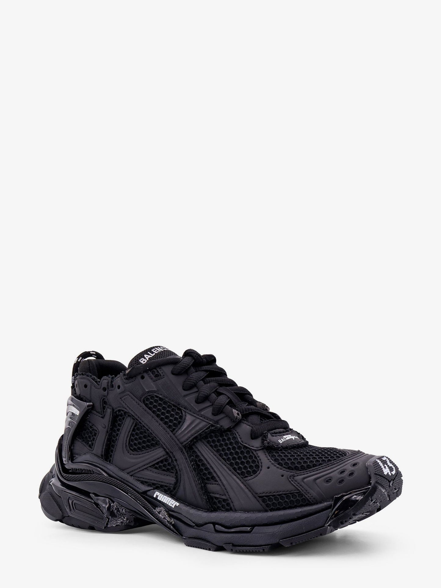 Balenciaga Runner Low Top Suede Sneakers