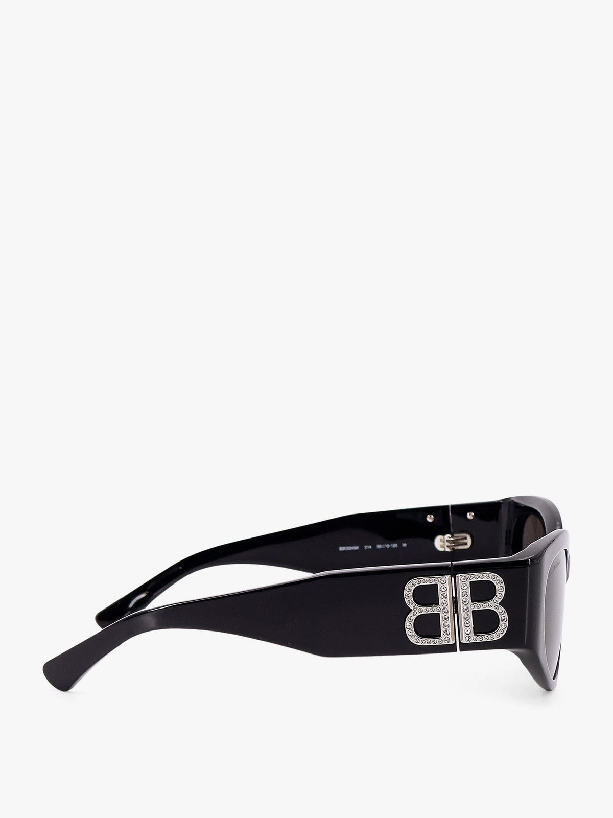Balenciaga Acetate sunglasses with lateral logo - Nero