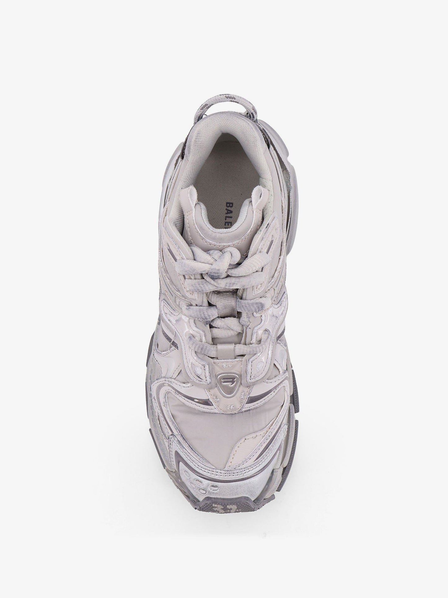 Balenciaga Runner 2 Nylon Low Top Sneakers With Leather Inserts
