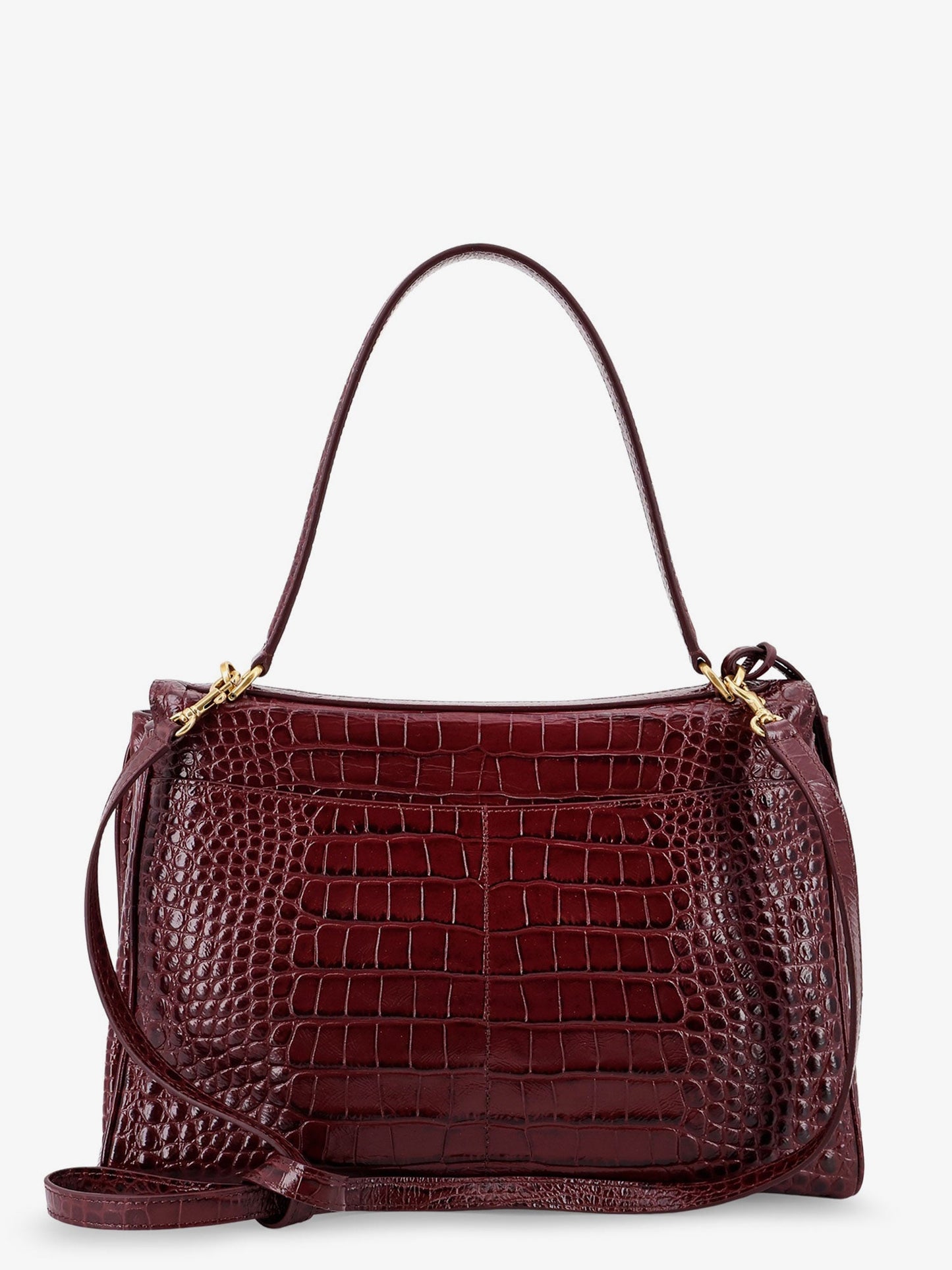 Balenciaga Rodeo M Suede Shoulder Bag