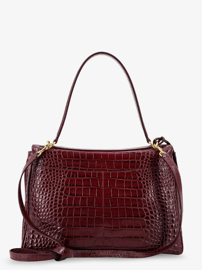 Balenciaga Rodeo M Suede Shoulder Bag