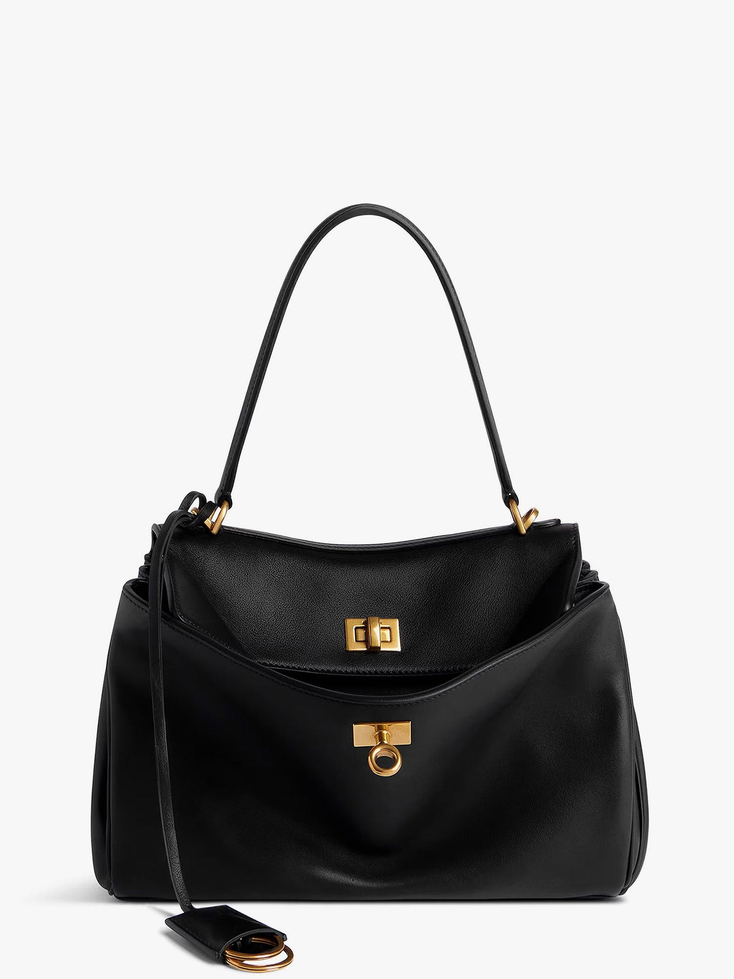Balenciaga Rodeo S Suede Crossbody Bag