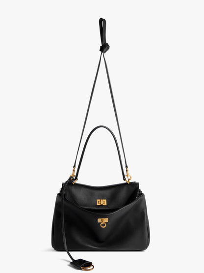 Balenciaga Rodeo S Suede Crossbody Bag