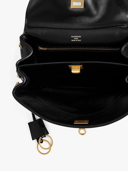 Balenciaga Rodeo S Suede Crossbody Bag