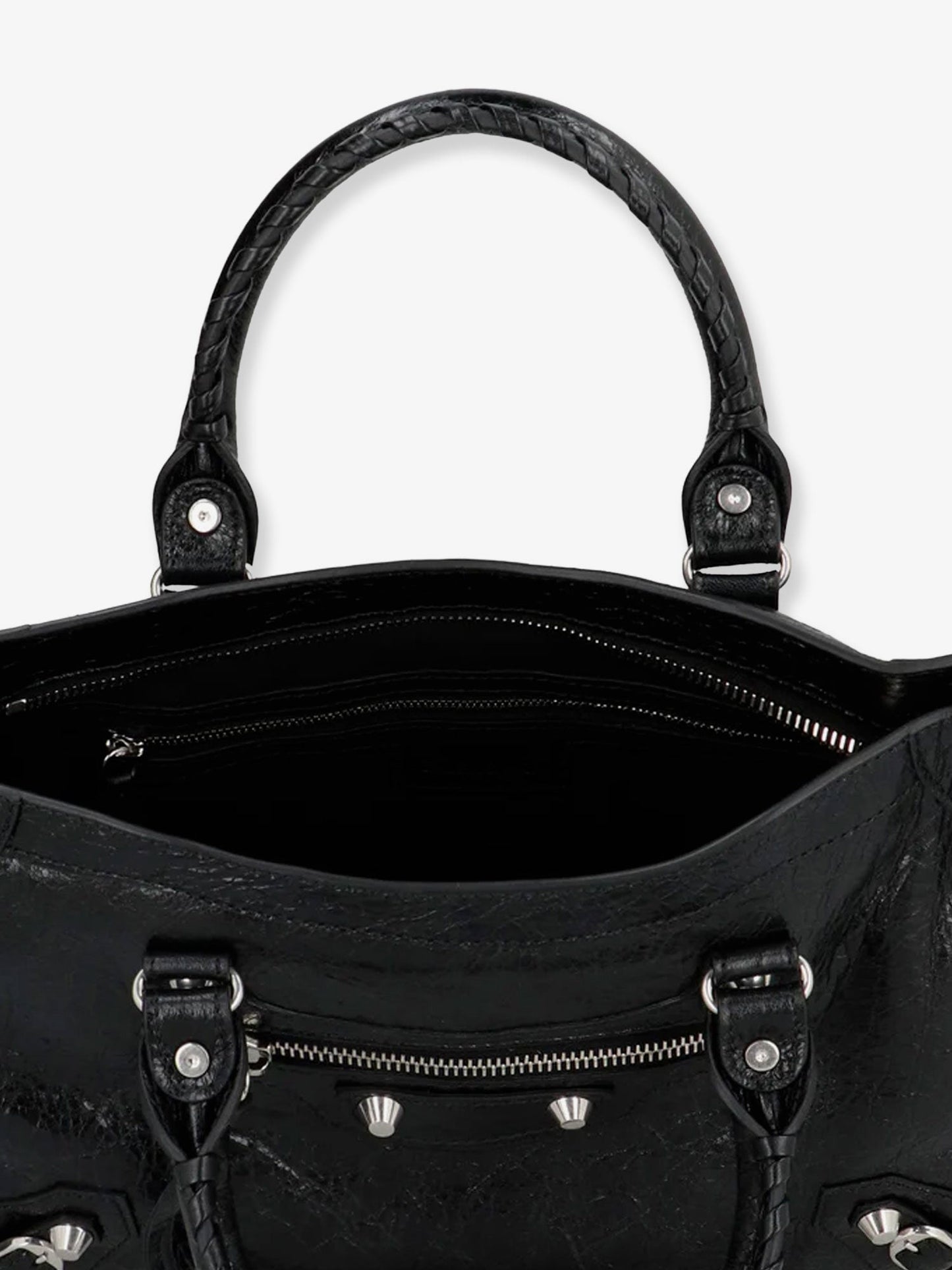 Balenciaga Le City Medium Leather Shoulder Bag