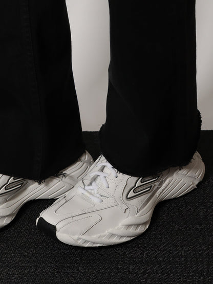 Balenciaga Monday Low Top Sneakers In Leather