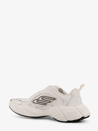 Balenciaga Monday Low Top Sneakers In Leather