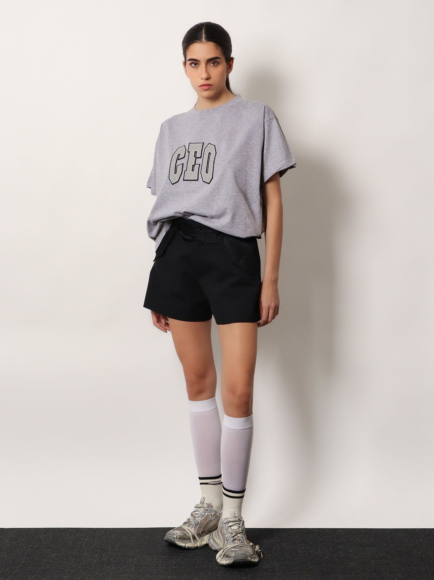 Balenciaga Boxy Fit Cotton T Shirt