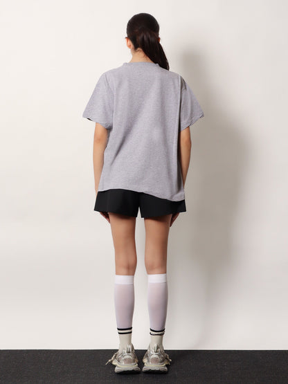 Balenciaga Boxy Fit Cotton T Shirt