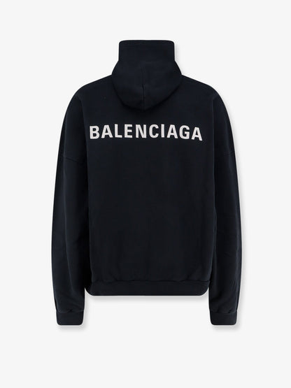 Balenciaga Cotton Hooded Sweatshirt